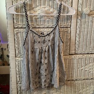 LUCKY BRAND patterned tank top - S